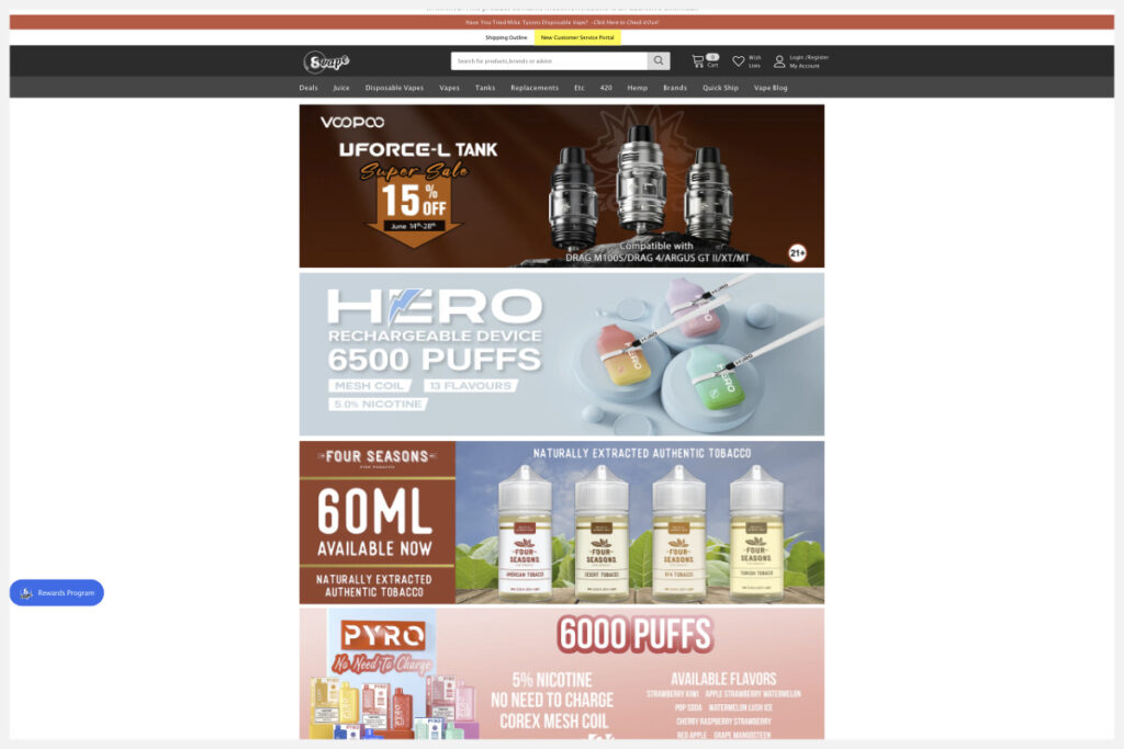 Best Online Vape Stores & Shops [year]