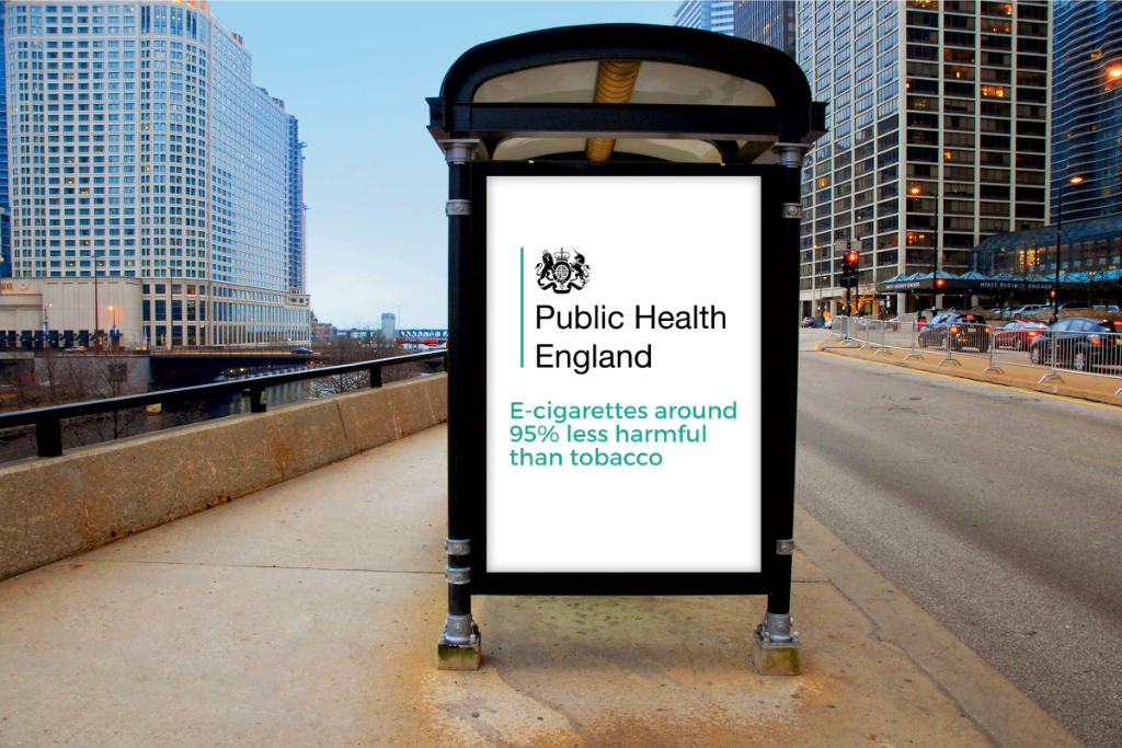 Public Health England - Vaping around 95% less harmful than tobacco