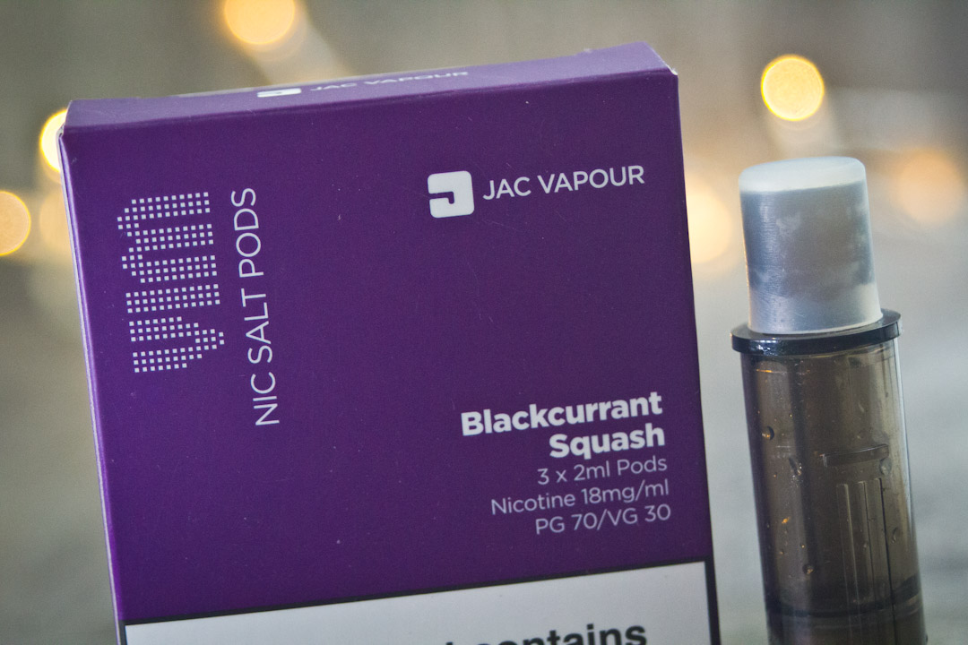 JAC Vapour WEE VIM Pod Mod Blackcurrant Squash