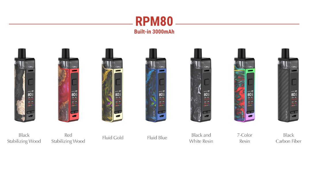 Smok RPM 80 Kit Colors