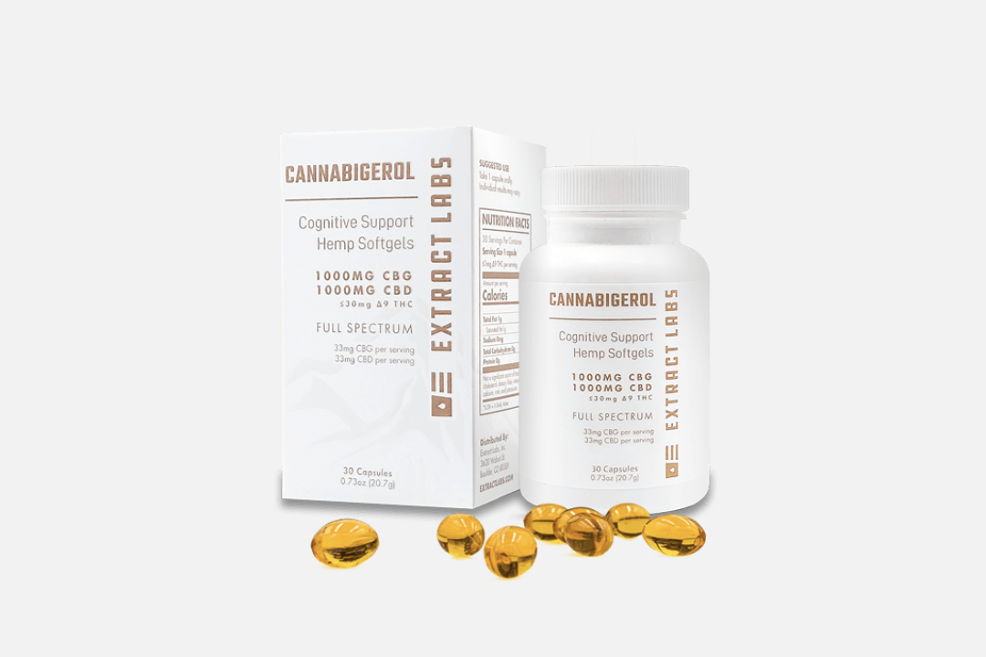 Extract Labs Daily Support CBG Capsules