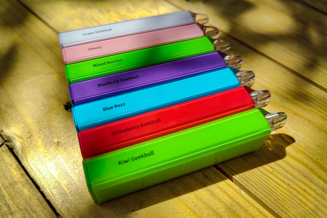 Geek Bar S600 Disposables Flavors