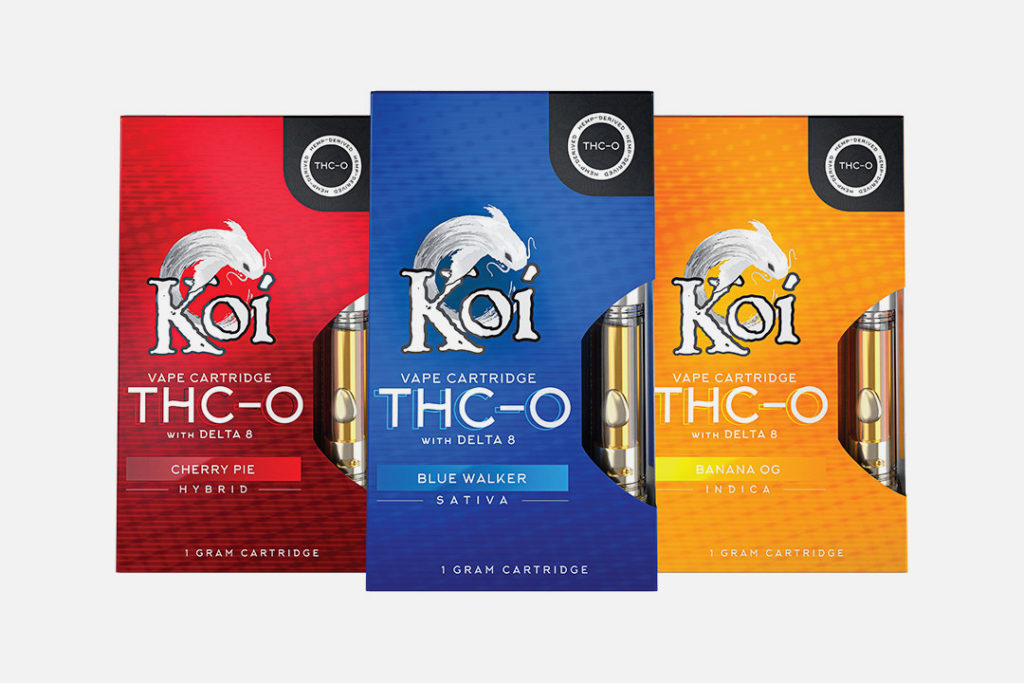 Koi THC-O Vape Cartridges