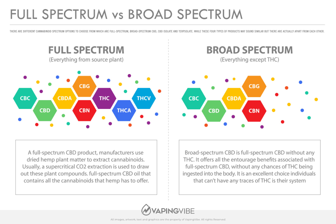 CBD Full Spectrum vs Broad Spectrum