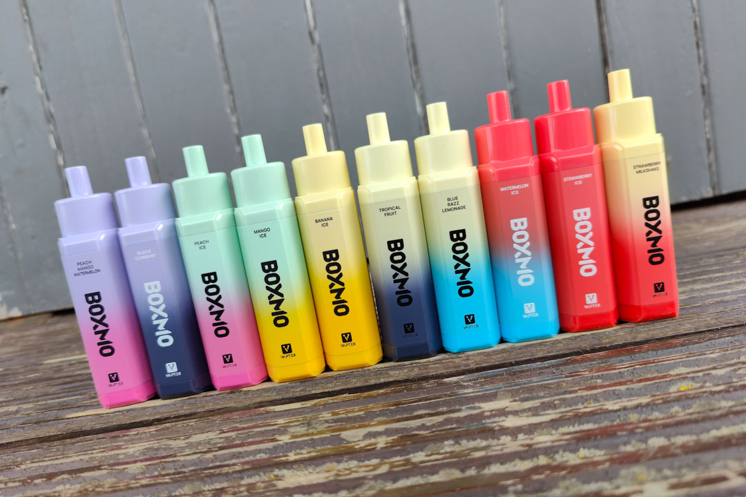 Vaptex Boxmo Disposable Vape Flavors