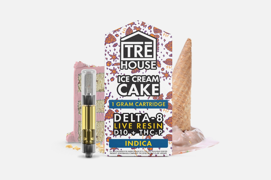 TRĒ House Delta-8 Ice Cream Cake