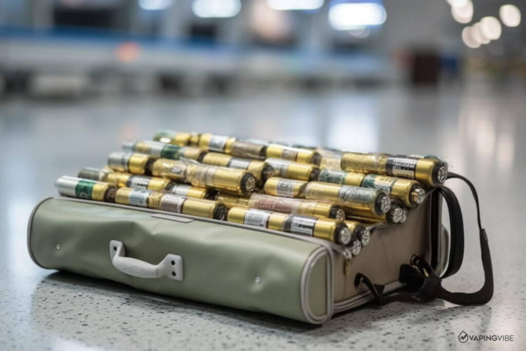 Can You Take Disposable Vape Batteries on an Airplane?
