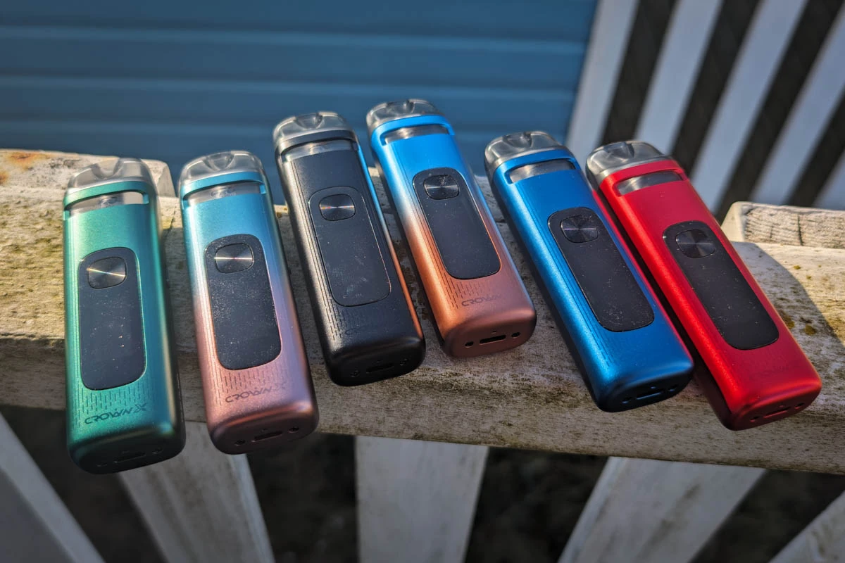 Uwell Crown X Pod Mod Kit Colors Reviewed