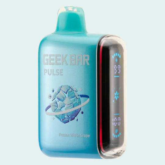 Geek Bar Pulse Frozen White Grape Flavor