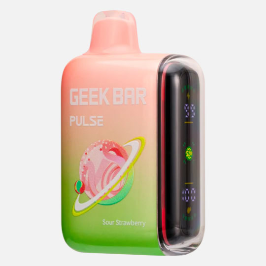 Geek Bar Pulse Sour Strawberry Flavor