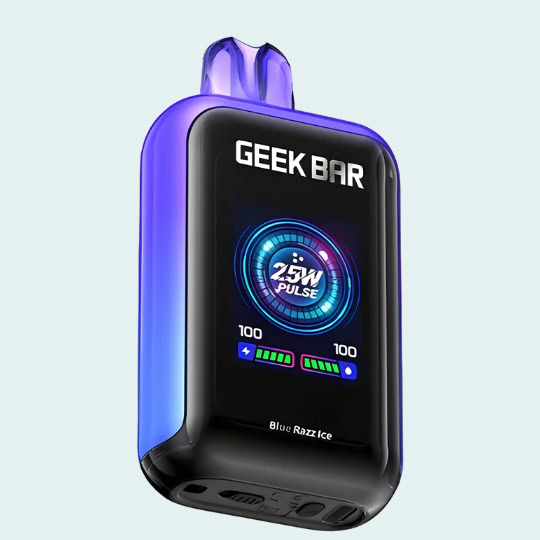 Geek Bar Skyview Blue Razz ice Flavor