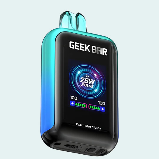 Geek Bar Skyview Peach Blue Slushy Flavor