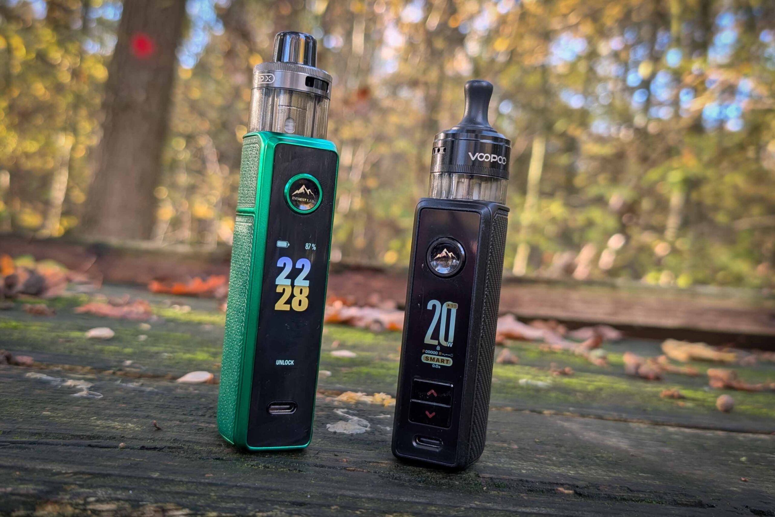 VOOPOO DRAG X3 and S3