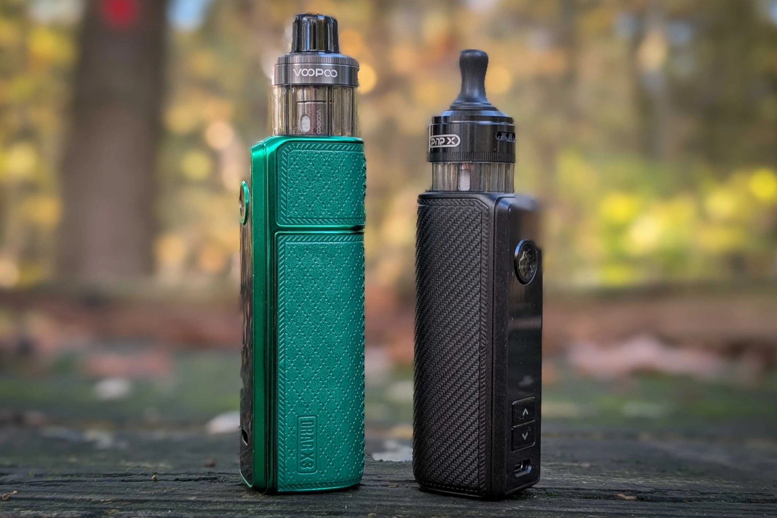 VOOPOO DRAG X3 and S3 design