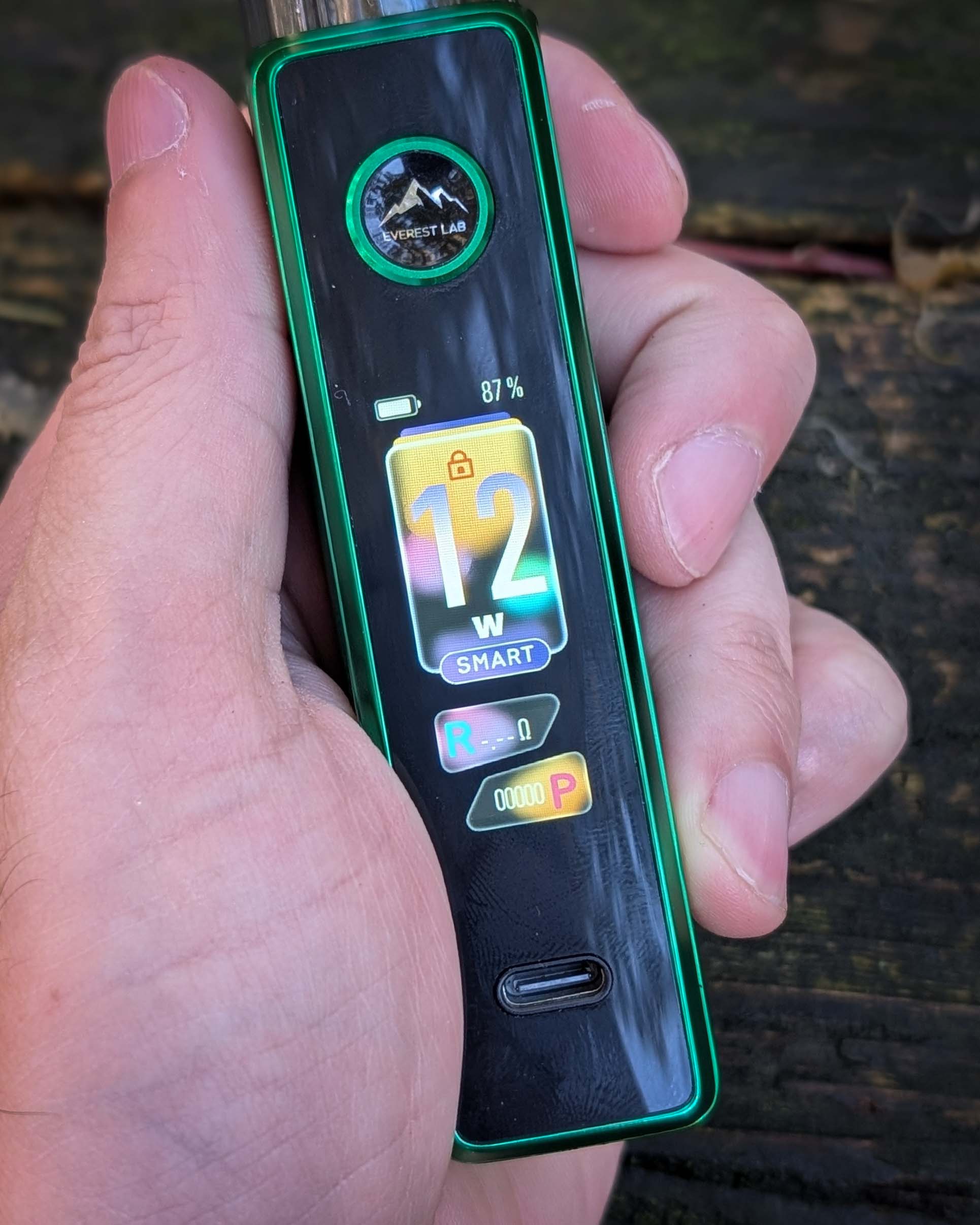 DRAG X3 screen interface