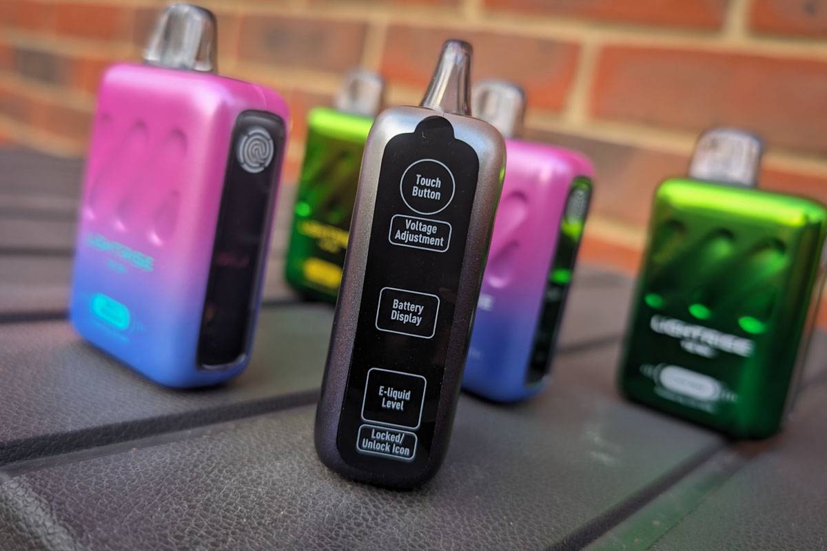 Lost Vape Lightrise Button Sticker